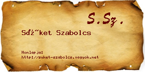 Süket Szabolcs névjegykártya